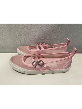 Converse Pink Mary Jane Style Sneakers US 6 / EU 37